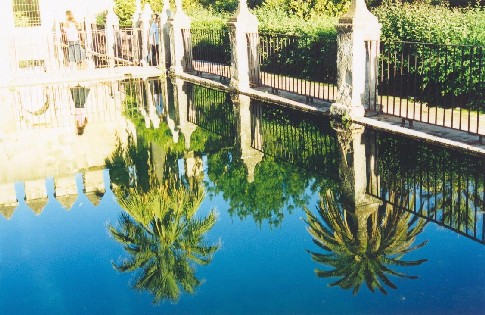 Le ciel dans un rservoir.